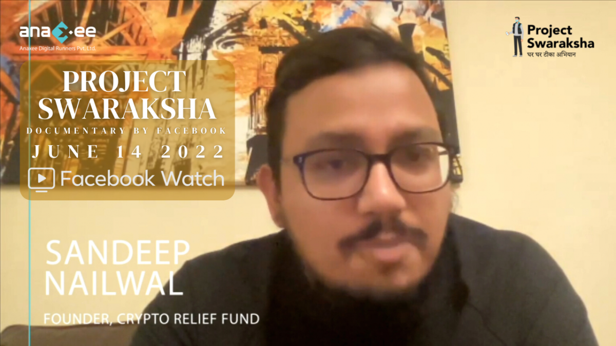 Introducing Sandeep Nailwal, Founder of Crypto Relief Fund.