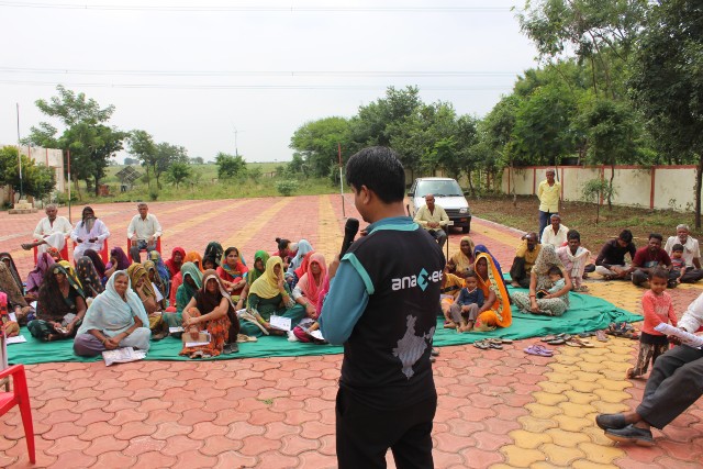 rural marketing activity in a village in India