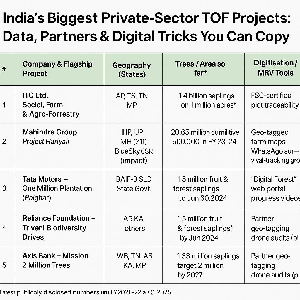 India’s Biggest Private-Sector TOF Projects: Data, Partners & Digital Tricks You Can Copy