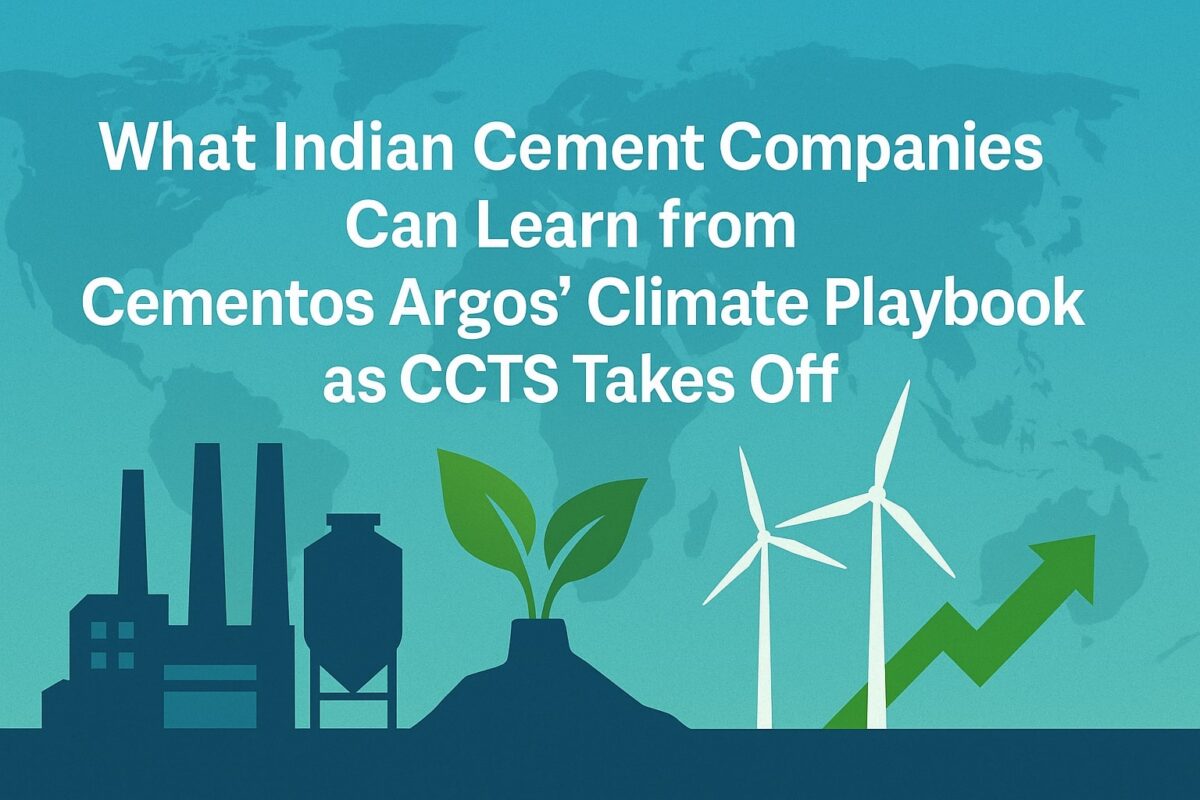What Indian Cement Companies Can Learn from Cementos Argos’ Climate Playbook as CCTS Takes Off