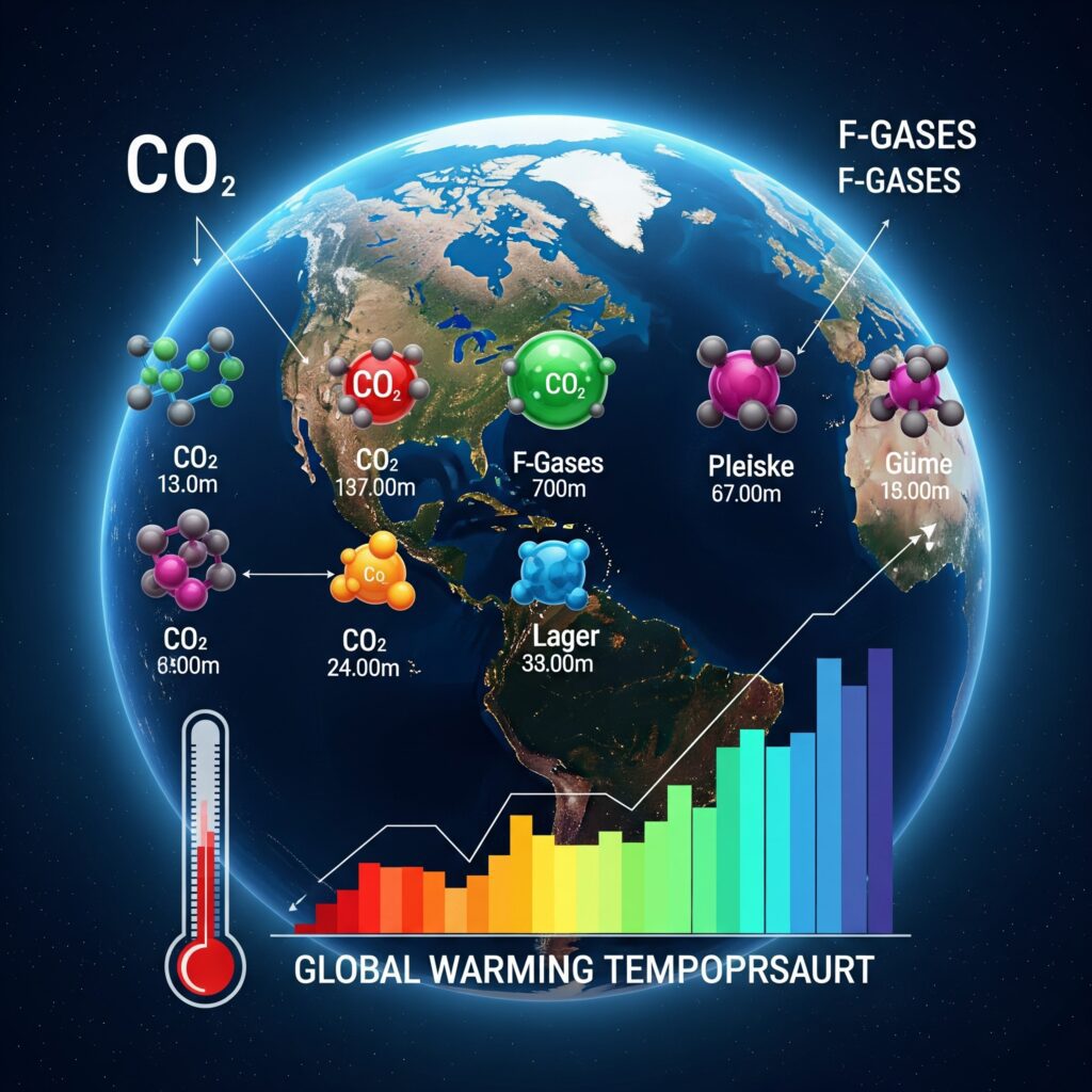 The data is clear: rising CO₂, record temperatures, melting ice, rising seas, and extreme weather.