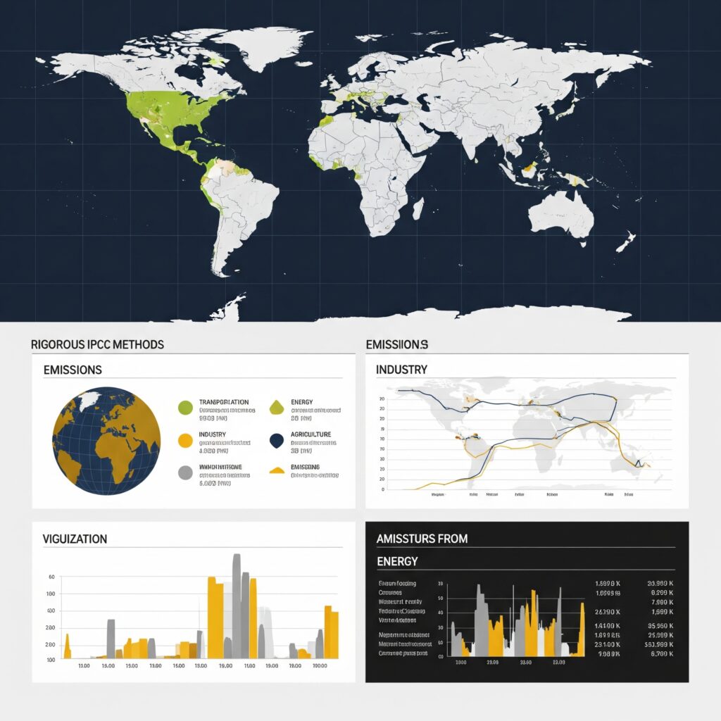 Rigorous IPCC methods ensure we accurately track emissions across all gases and sectors.