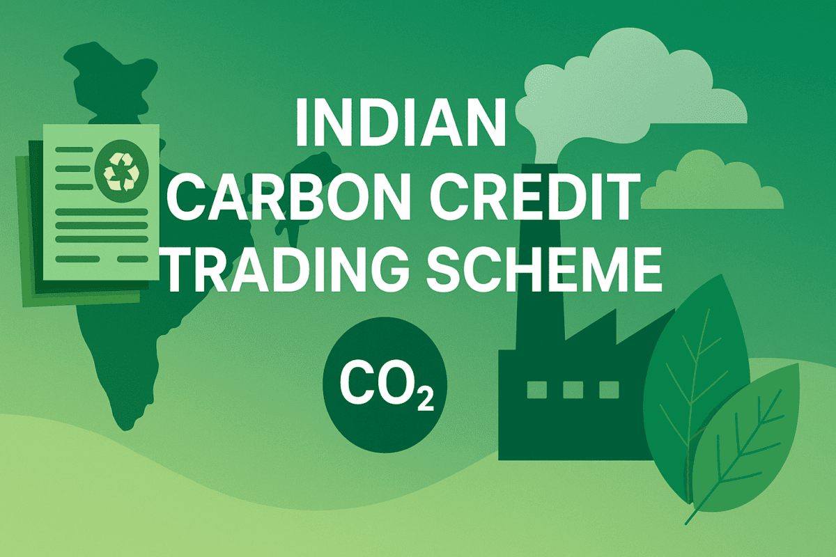 India’s Carbon Credit Trading System (CCTS) Explained- How to Navigate the New Indian Carbon Market in 2025