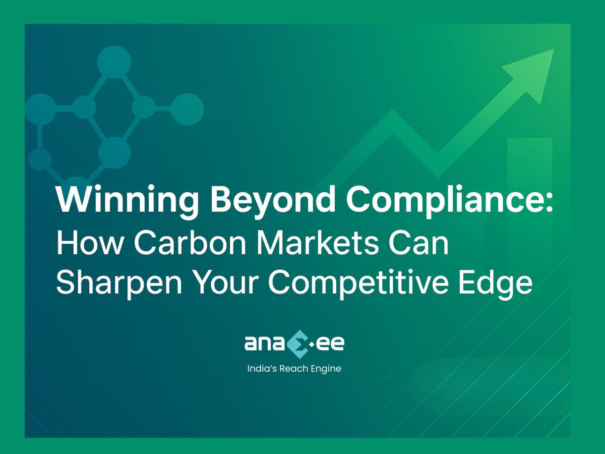 Winning Beyond Compliance: How Carbon Markets Can Sharpen Your Competitive Edge