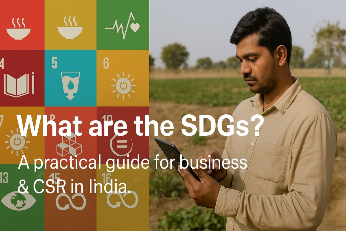 What are the Sustainable Development Goals? A Practical Guide for Businesses & CSR in India